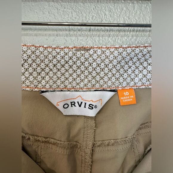 Orvis Jackson Quick-Dry Natural Fit Straight-Leg Pant Canyon Outdoor Sz 10 - Picture 10 of 16